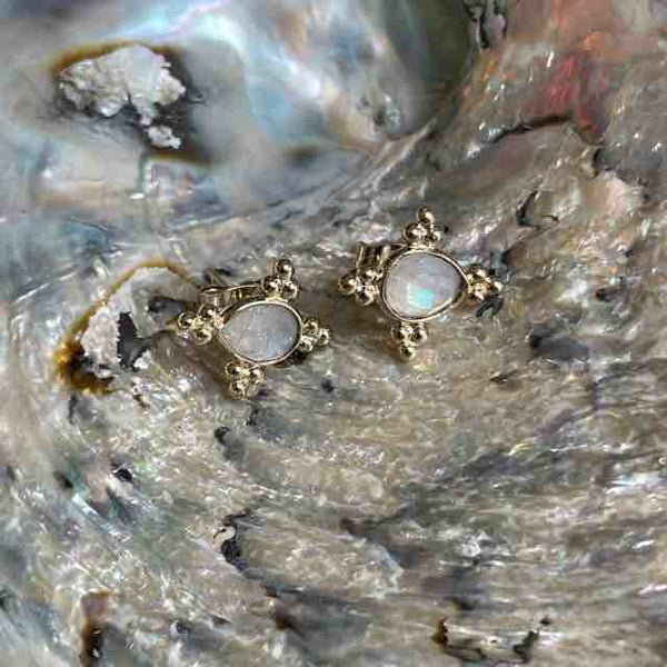 WISH Boucles d'oreilles Moonstone