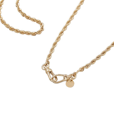 SWIRL Chaîne torsadée pour charm's - Plaqué or 24 cts