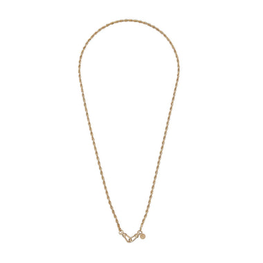 SWIRL Chaîne torsadée pour charm's - Plaqué or 24 cts