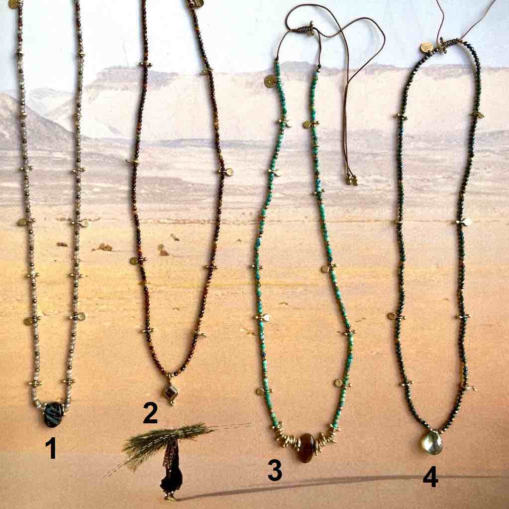 JODHPUR Collier - Pierre au choix