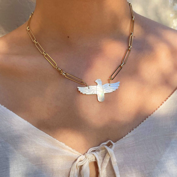 PHOENIX Nacre Collier