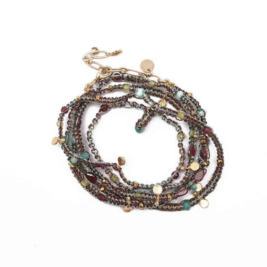 KASHAYA Bracelet multi-tours, Amazonites