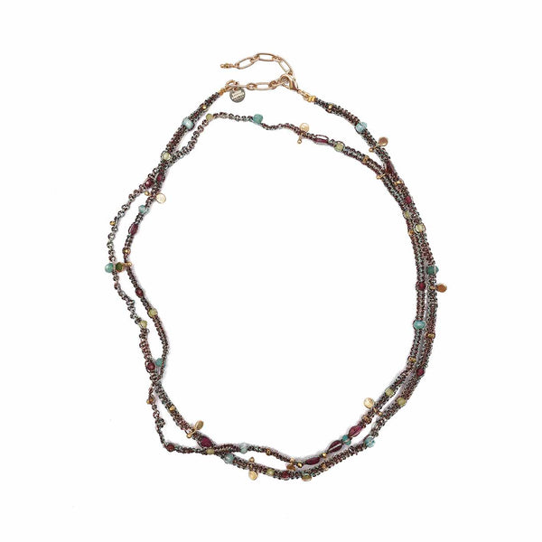 KASHAYA Bracelet multi-tours, Amazonites