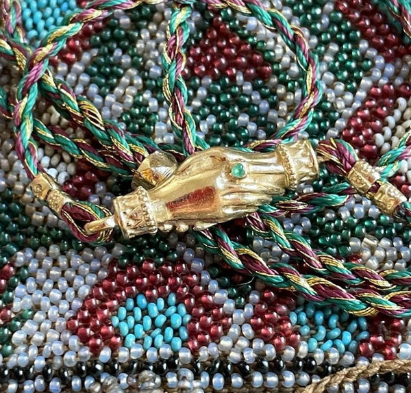 HARMONY Bracelet multitours cordon plaqué or